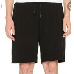 Cotton Citizen Jet Black Tyson‎ Short Men's Size XL Waffle NWT